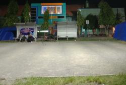 Dinrumkimhub Blora Bantu Penerangan Lapangan Olahraga 