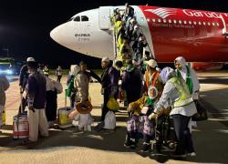 Penerbangan Terakhir Mendarat di Bandara Adi Soemarmo, Penyelenggaraan Haji 2025 Selesai