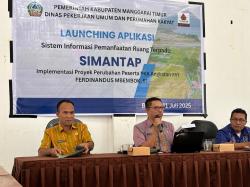 Dinas PUPR Manggarai Timur Luncurkan Aplikasi SIMANTAP untuk Dukung Penataan Ruang Digital