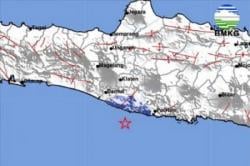 Gempa M4,0 Guncang Gunungkidul Pagi Ini, Getaran Terasa hingga Pacitan