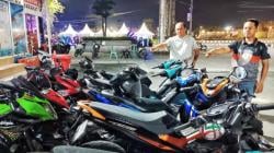Belasan Motor KnlapotbBrong Terjaring Razia Petugas Satlantas Polresta Palangka Raya