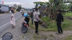 Korban Luka Bacok dan Motor Rusak Akibat  Penyerangan Sekelompok Pemuda, Polisi Buru Pelaku