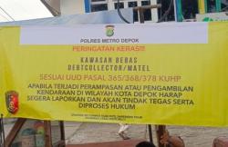 Sudah Lama Bikin Resah, Akhirnya Matel Dilarang Beroperasi di Jalan Raya Bogor di Depok
