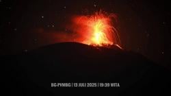 Gunung Ili Lewotolok Level Siaga, Warga Diminta Waspada Awan Panas dan Lahar Dingin