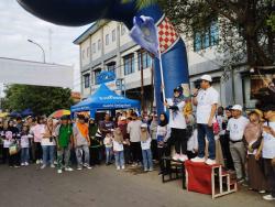 12 Ribu Peserta Meriahkan Fun Walk Milad TMU, Wujud Kebersamaan dan Gaya Hidup Sehat