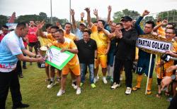 Kalahkan NasDem, Partai Golkar Rebut Piala Gubernur 2025 Antar Pengurus Parpol Sumsel