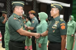 Sebelas Perwira Tinggi TNI AD Naik Pangkat Mayjen, Berikut Ini Daftarnya!