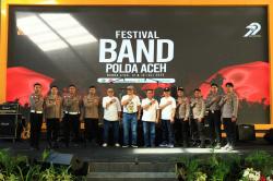 Kapolda Aceh Resmi Tutup Festival Band Hari Bhayangkara ke-79