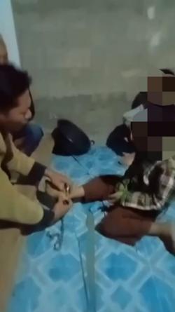 Tega! Empat Anak Ditemukan Dirantai dan Kelaparan di Rumah Warga Andong Boyolali