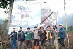 2.500 Bibit Pohon Ditanam untuk Konservasi DAS Citarum di Cimahi