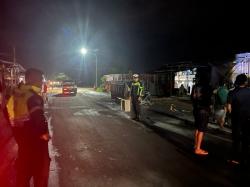 Tabrakan Maut di Mateng, Mobil Bermuatan BBM Meledak dan Bakar Rumah Warga