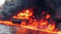 Kebakaran Kapal di Pelabuhan Kota Tegal Diduga Akibat Konsleting Listrik