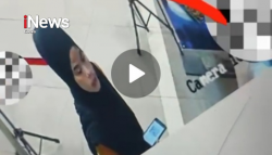 Viral! Wanita Berkerudung Diduga Gasak Motor Pria di Makassar, Modus Ajak Korban Makan