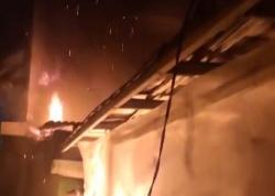 Kebakaran Hanguskan Kontrakan di Perumahan D'Marco Depok