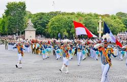 Kontingen Indonesia Jadi Barisan Pembuka Parade Bastille Day 2025 di Paris
