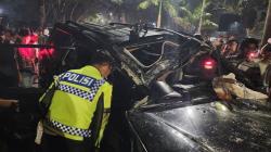 Pajero Tabrak Tiang Rambu di Pekanbaru, Pengemudi Ternyata Pelajar