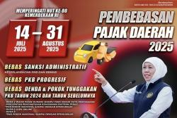 Pemutihan PKB Dimulai 14 Juli, Gubernur Khofifah Konsisten Ringankan Beban Masyarakat