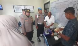 Polres Sukoharjo Lakukan Pengecekan Ketat Barang Bawaan Pembezuk Tahanan, Ini Tujuannya