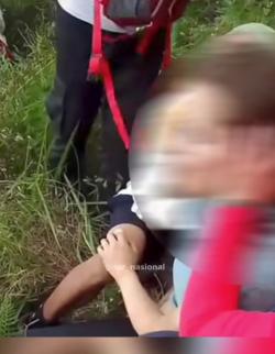 WNA Denmark Terjatuh di Gunung Rinjani, Basarnas Lakukan Evakuasi Udara di Jalur Ekstrem