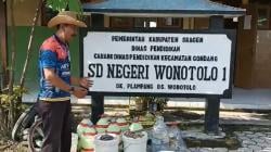 Sekolah Sragen Olah Limbah Rumah Tangga Jadi Media Pembelajaran Kreatif