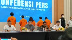 Imigrasi Kediri Tangkap Lima Warga Negara Asing, Dalam Operasi Wira Waspada 2025