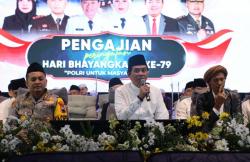 Pengajian Hari Bhayangkara ke-79 di Kudus, KH Anwar Zahid : Polisi Juga Butuh Doa