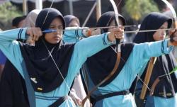 Melihat Keseruan Anak-anak di Ponorogo Ikuti Lomba Memanah, Begini Aturannya