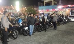 Gerebek Balap Liar di Kartasura, Polisi Amankan 25 Motor Modifikasi dan Knalpot Brong