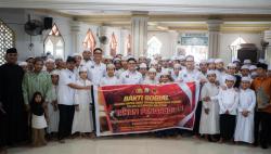 Enam Akpol 2021 Polda Sulsel Naik Pangkat, Pilih Syukuran Bersama Santri Ponpes Al Imam Ashim