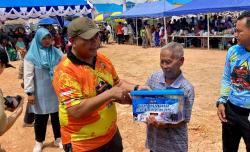 Bhakti Bhayangkara: Polda Kepri Bantu Warga Perumahan Tanjung Banon Rempang
