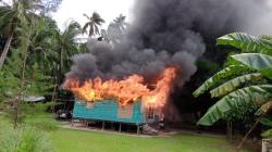 Kebakaran di Ranai Darat Hanguskan Satu Rumah, Diduga Akibat Korsleting