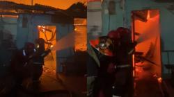 Kebakaran Hebat di Kesawan Medan, 4 Warga Luka-Luka Akibat Amukan Si Jago Merah