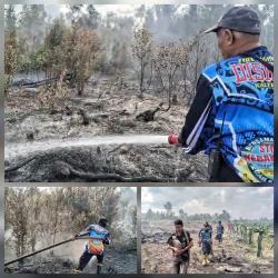 Musim kemarau, Kebakaran Lahan Kembali Terjadi di 2 Lokasi di Palangka Raya