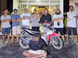 Tim Paniki Polsek Sentani Kota Tangkap Pelaku Curanmor di Jalan Sosial