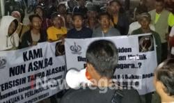 Ribuan Honorer Brebes Geruduk Istana Negara