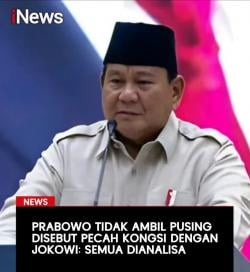 Prabowo Akui Tak Ambil Pusing, Imbau Bijak Bermedia Sosial