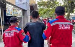 ODGJ di Pasar Kahayan Dievakuasi Damkar dan Dishub Palangka Raya, Dibawa ke Yayasan Borneo