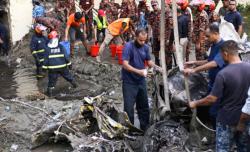 Jet Tempur Bangladesh Jatuh Tabrak Kampus, 20 Orang Tewas