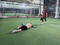 BREAKING NEWS: Arie Untung Dilarikan ke Rumah Sakit Usai Main Padel, Mata Kena Bola!