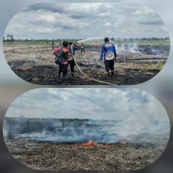 Lahan Gambut di Jekan Raya Terbakar Hebat, Akses Sulit Dicapai Hambat Pemadaman