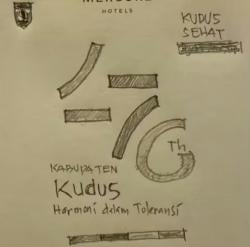 Hasil Sketsa Bupati Samani, Ini Arti dan Makna Logo Hari Jadi Kabupaten Kudus ke-476