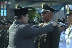 Sah! 2.000 Perwira TNI - Polri do Lantik Presiden  di Istana Merdeka