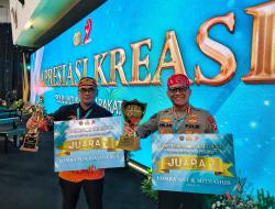 Polda Kalteng Raih 2 Penghargaan Bergengsi di Awarding Day Kreasi Polri