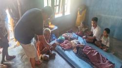 Sedih! Tiga Balita Yatim Piatu di TTU Ratapi Ibu Kandung yang Meninggal di Gubuk Reot