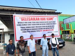 Tagihan Rp 1,8 Miliar Belum Dibayar, PT Peugot Konstruksi Ancam Segel RS PMI Aceh Utara