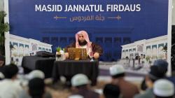 Makassar Sambut Ulama Dunia Syekh Prof Dr Fahd Al-Fuhaid Isi Daurah di Masjid Jannatul Firdaus