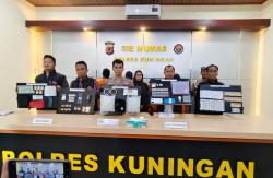 Polisi Bekuk 4 Tersangka Kasus Narkoba, Satu Tersangka Residivis