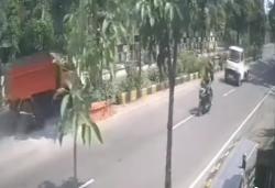 Seorang Lansia Tewas Setelah Terlindas Truk di Madiun