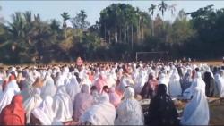 Warga Mapat Tunggul Gelar Sholat Istisqa, Harapkan Hujan Segera Turun
