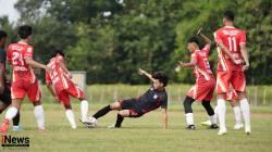 Berita Foto : TC Persipura Jayapura : Uji Coba Perdana, Mutiara Hitam Bungkam Jogja Football 7-2